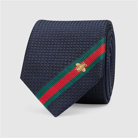 gucci tie with horseshoes blue|Men's Designer Ties .